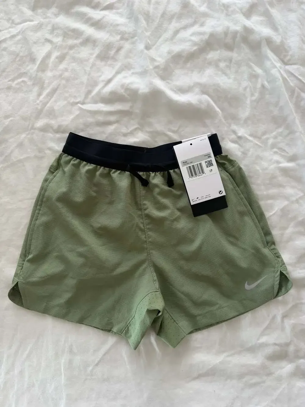 Nike Dri-FIT Kids' Training Shorts - Oil Green